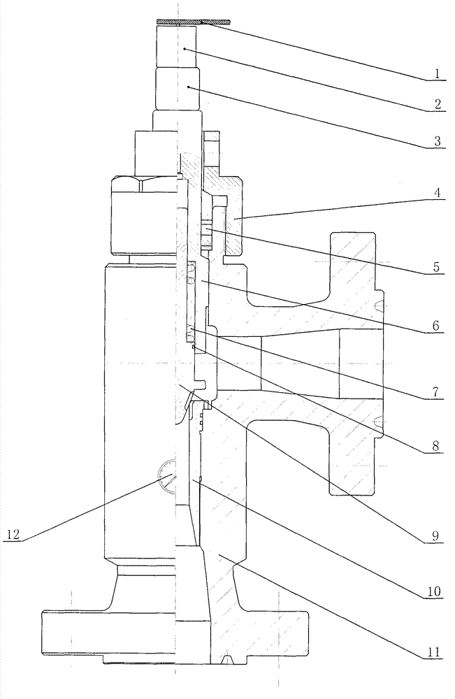 A solar power supply remote intelligent control constant pressure deflation device