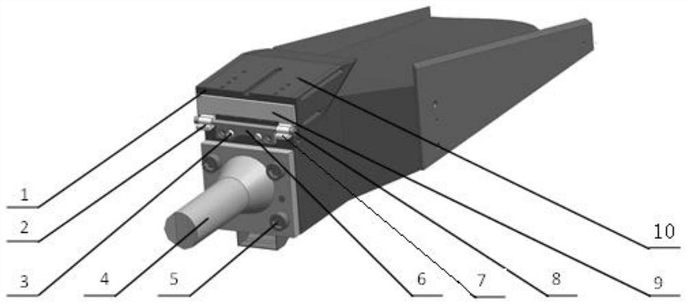 Self-starting test method of shock tunnel inlet