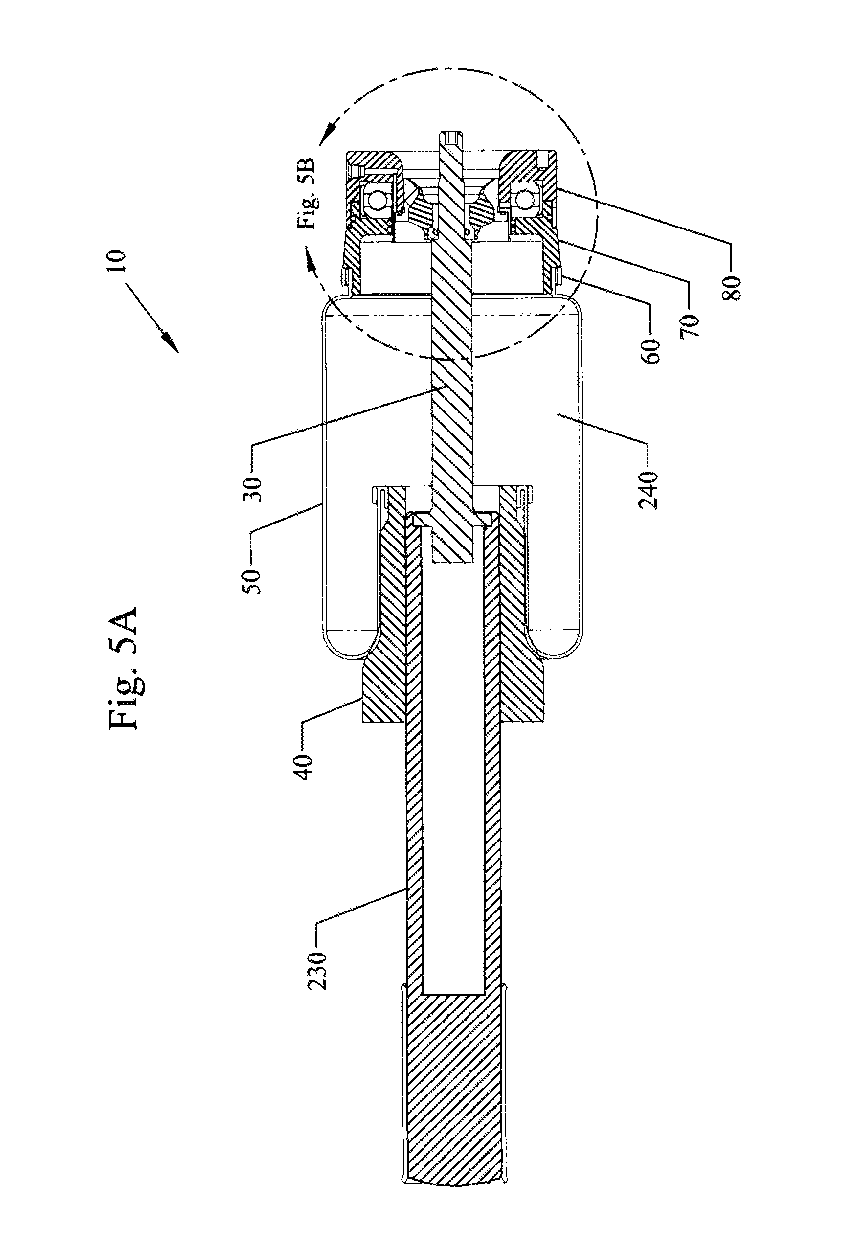 Mount and bearing for shock absorber