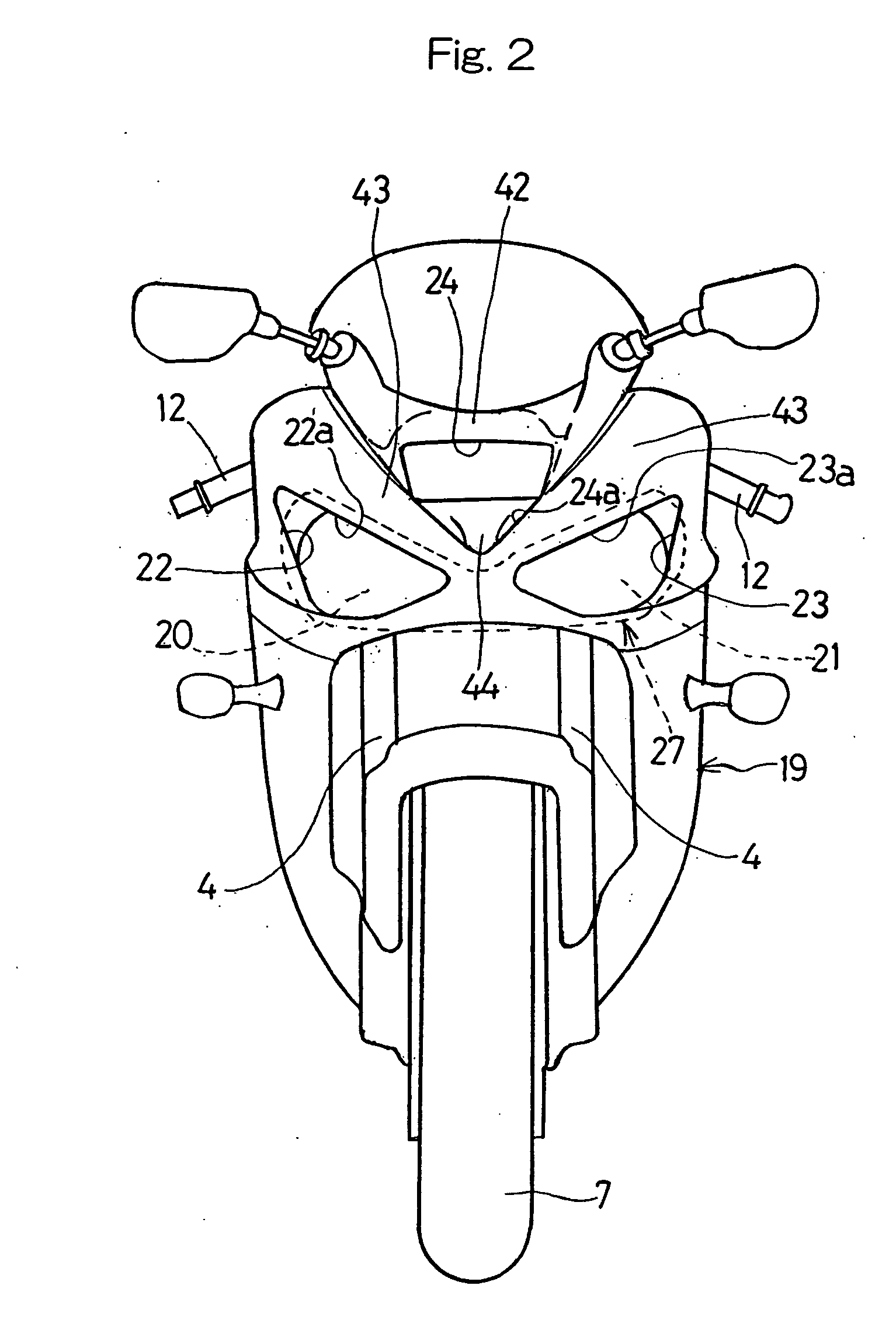 Air intake system for vehicle combustion engine