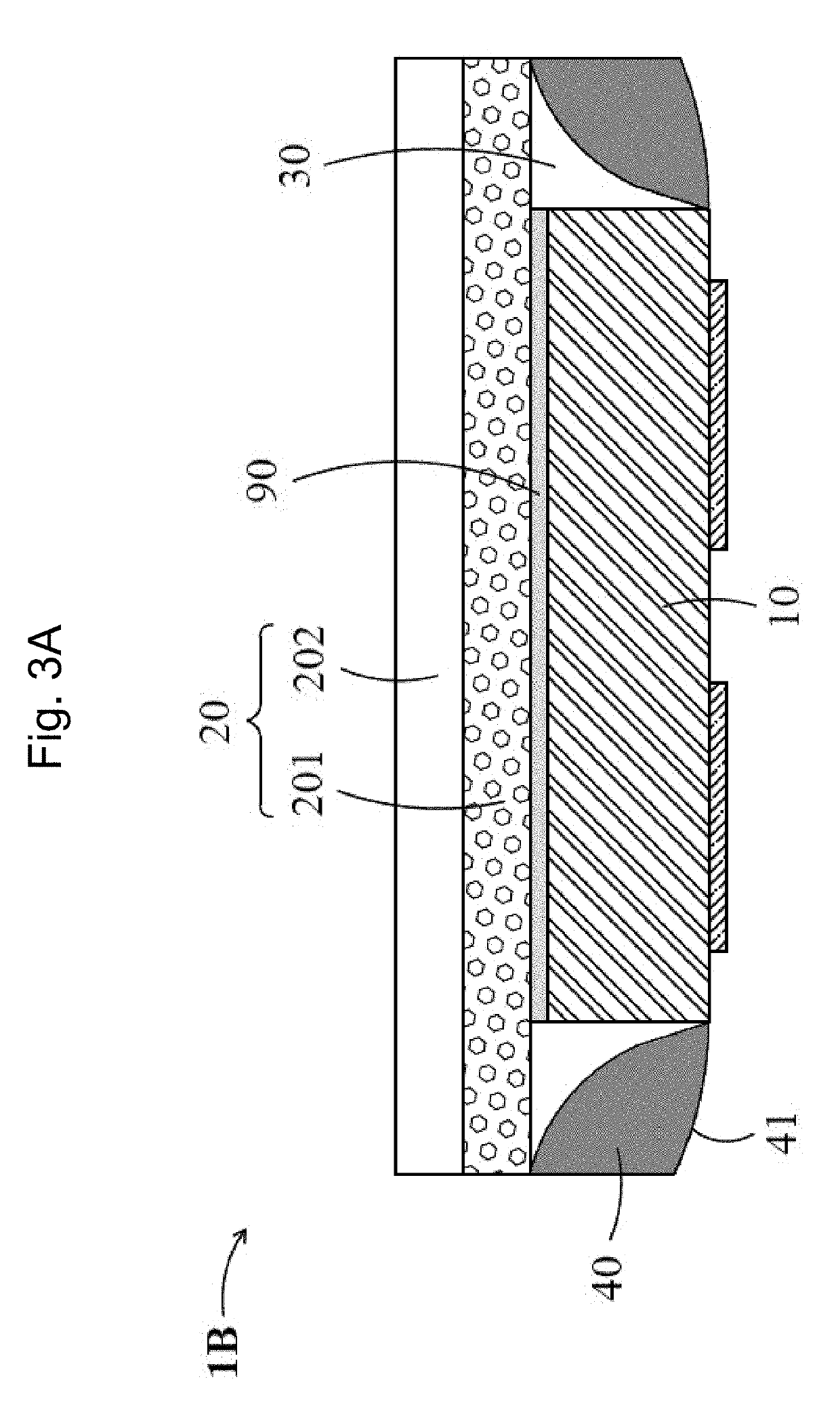 Beveled chip reflector for chip-scale packaging light-emitting device and manufacturing method of the same