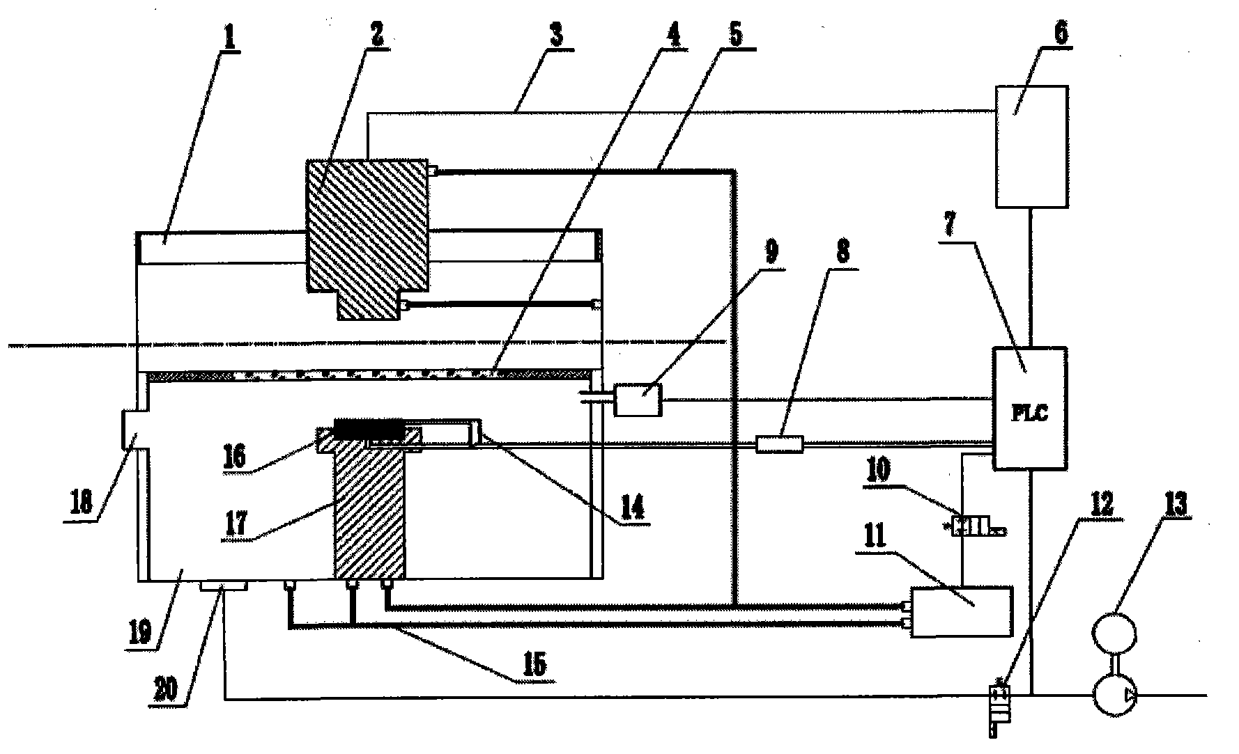 High-power non-contact type rapid laser heating device