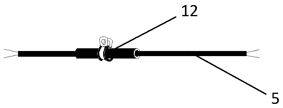 Fixed fire extinguishing system for public bus