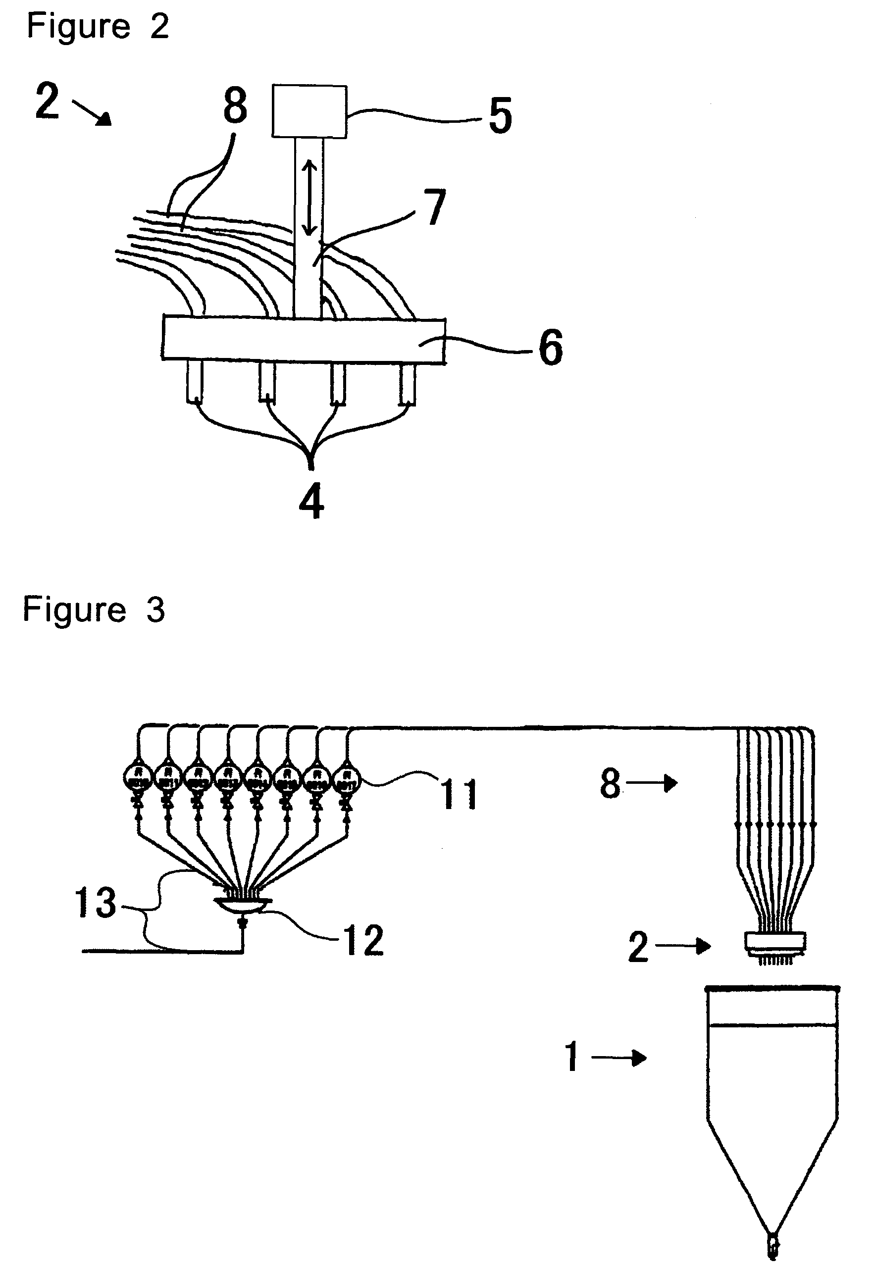 Device for recovering feedstock liquid, device for supplying a feedstock liquid, device for solidifying the surfaces of drops, and apparatus for producing ammonium diuranate particles