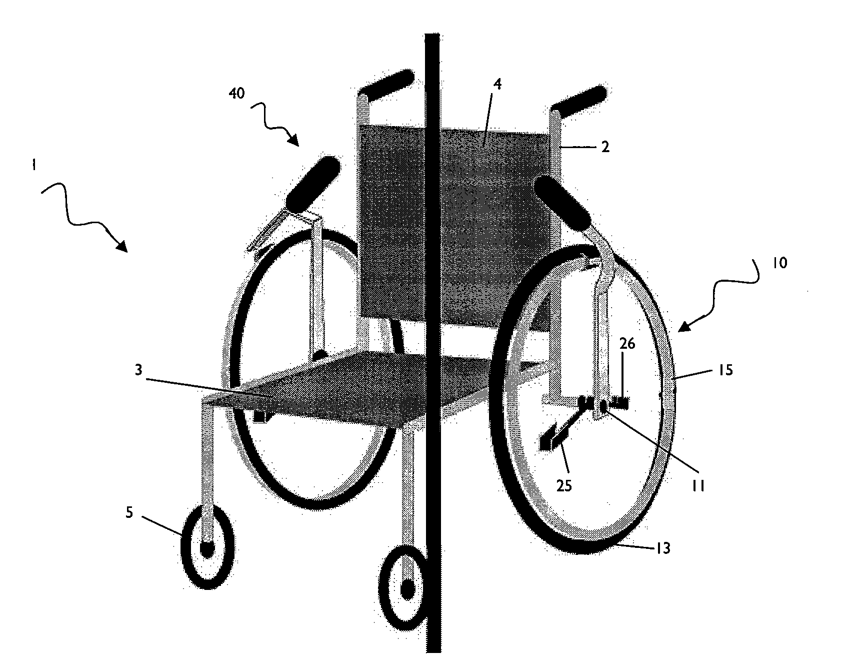 Ergonomic wheelchair propulsion system