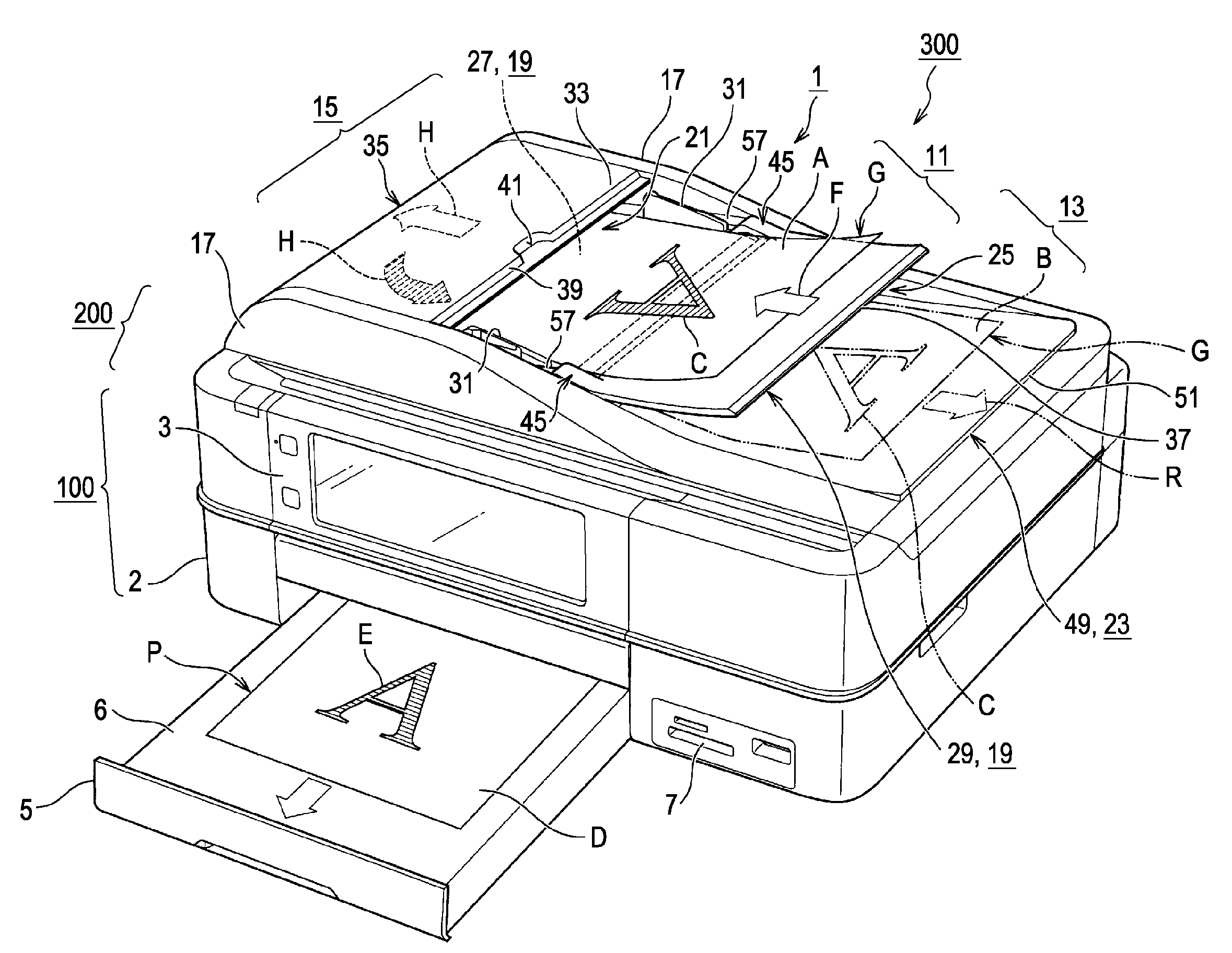 Transportation device and image processing apparatus
