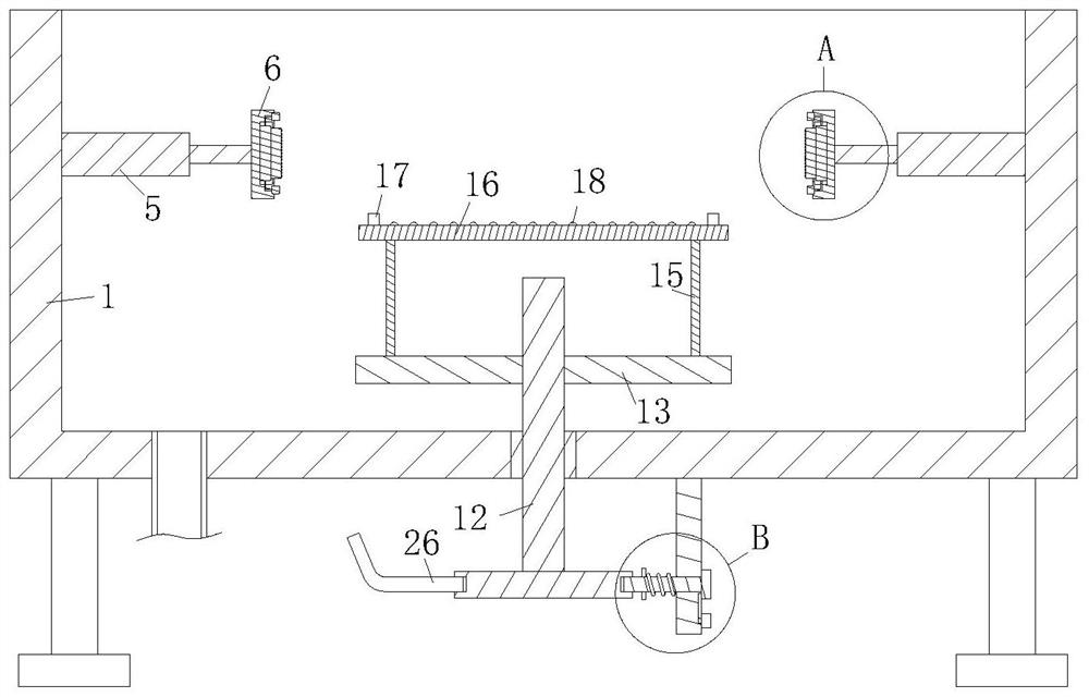 Airtightness detection device for electronic control shell of new energy automobile