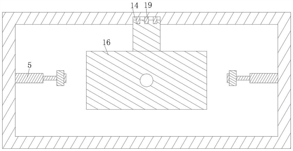 Airtightness detection device for electronic control shell of new energy automobile