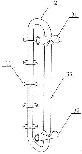 Blast furnace superconducting cooling and waste heat power generation system