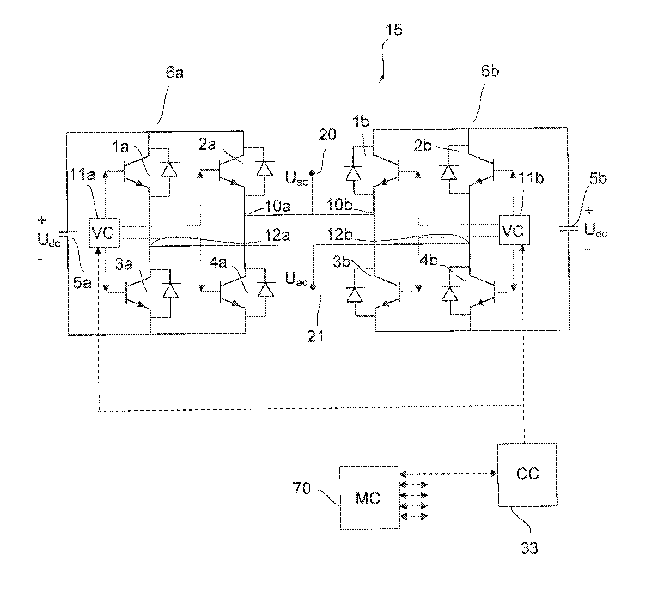 Voltage Source Converter And A Method For Fault Handling Thereof