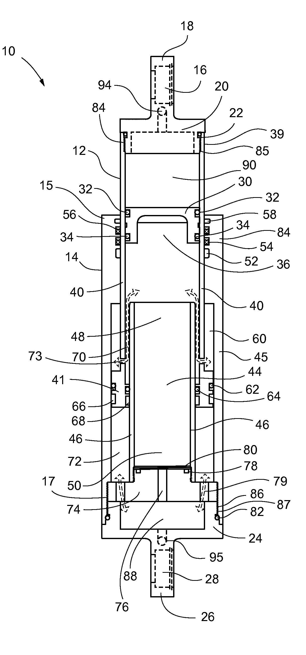 Springless combination shock absorber and suspension apparatus, and method of use