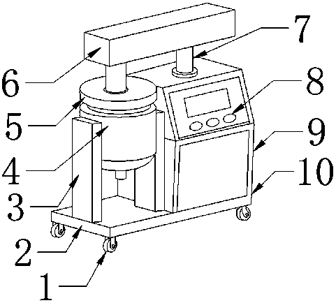 Paste making machine convenient for cleaning