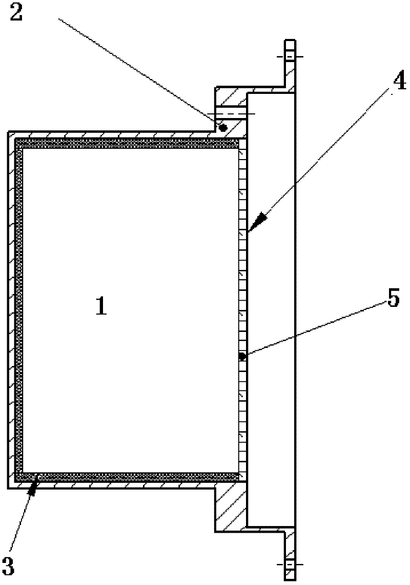 Lanthanum bromide crystal detector for detecting outer space gamma rays