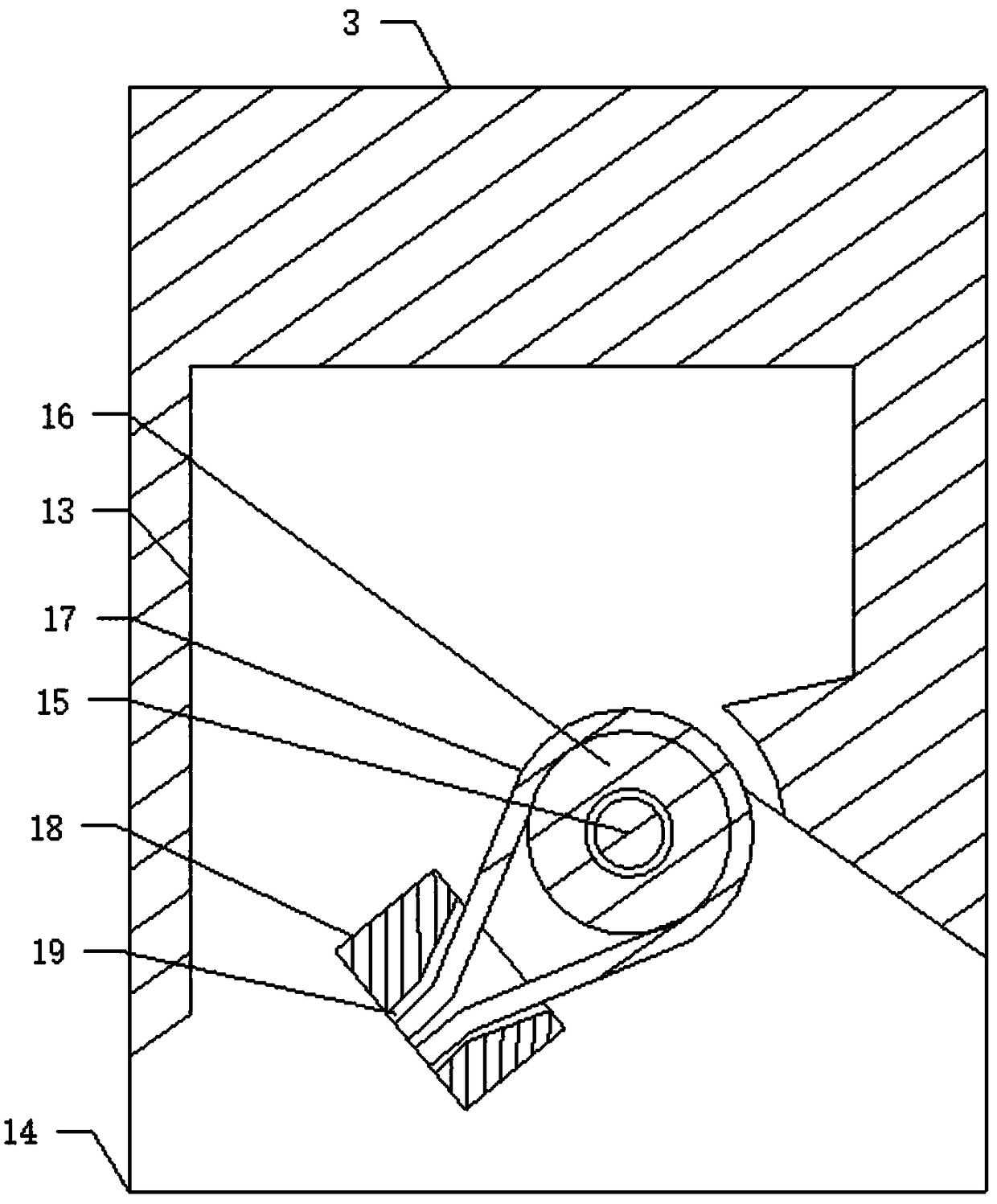 Intelligent building fire-fighting escape device