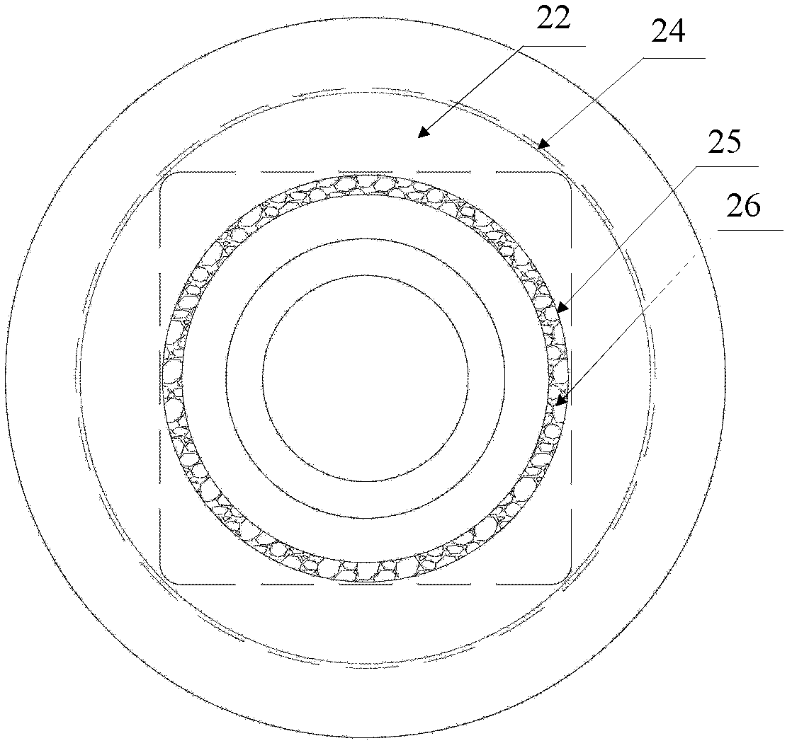 Device for casting metallographic observation sample and application method thereof