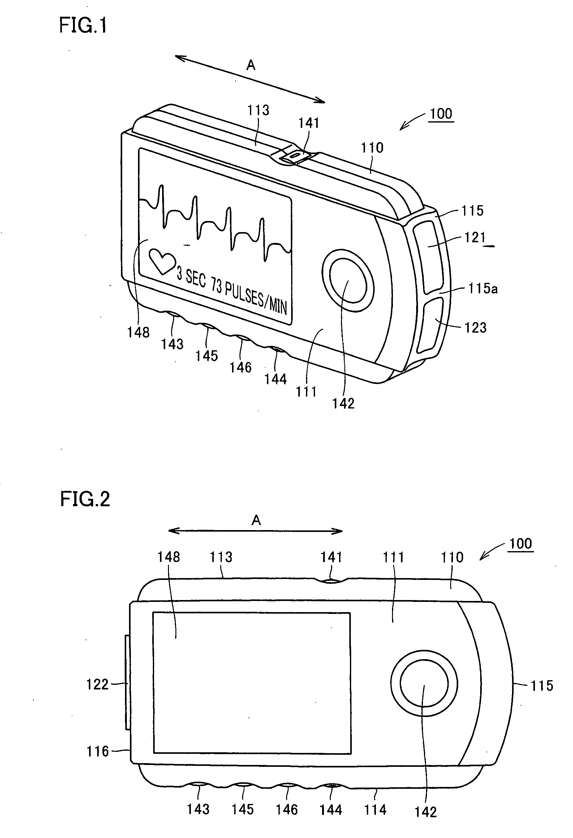 Biological information measurement device connection unit