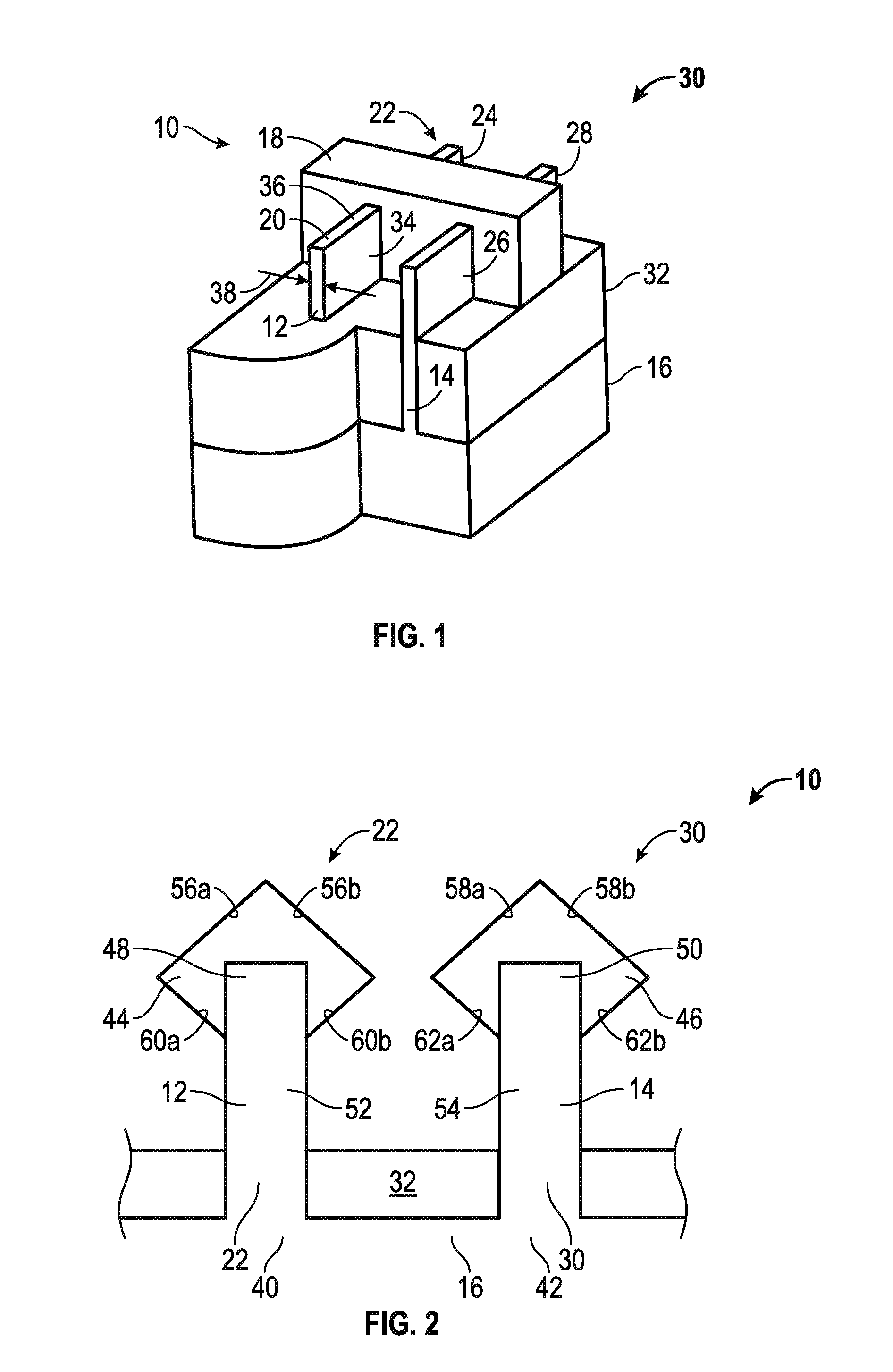 Integrated circuits including finfet devices with lower contact resistance and reduced parasitic capacitance and methods for fabricating the same