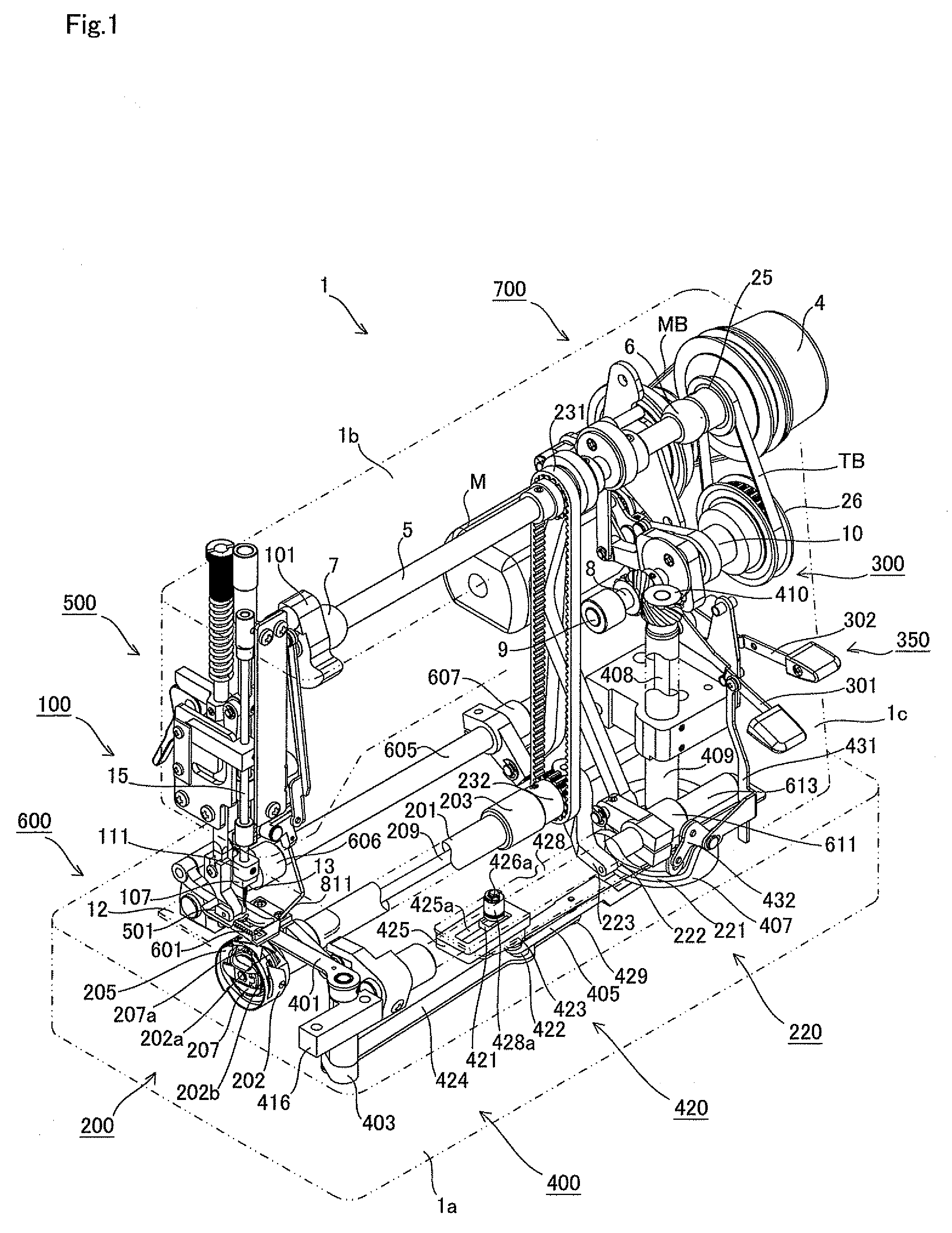 Method and sewing machine for forming single-thread locked handstitches