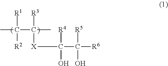 Resin composition, and support material for layered modeling