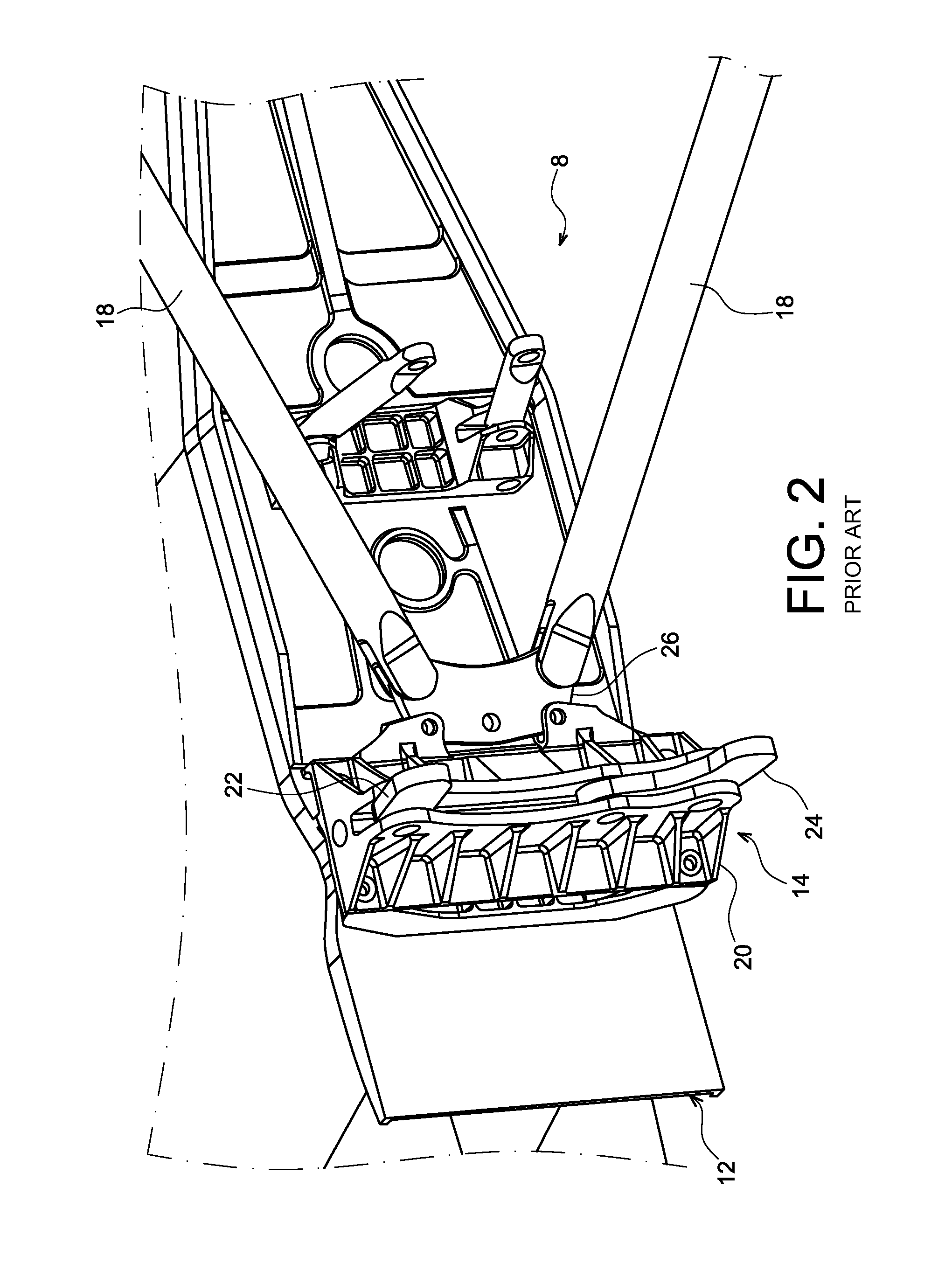 Flexible linking device for an aircraft propulsion system