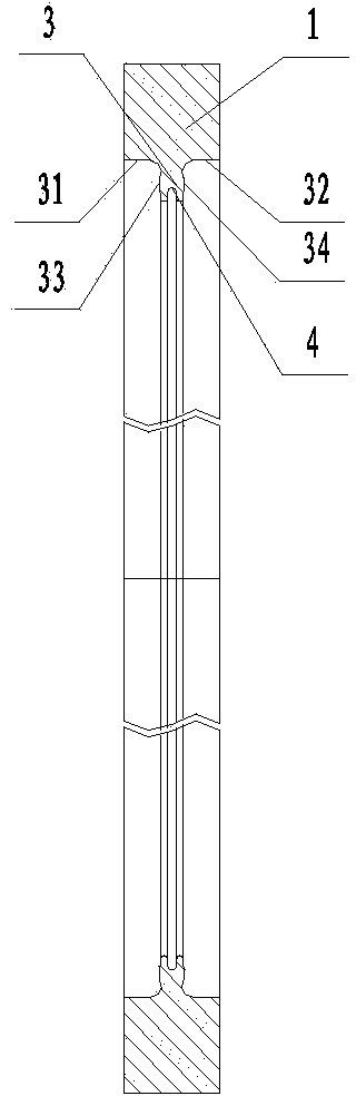 Method for machining large-radius thin-wall semi-annular part