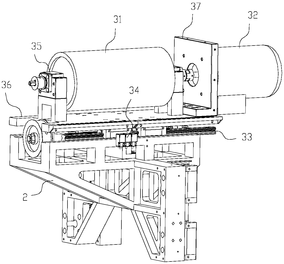 Transverse jade cutting machine