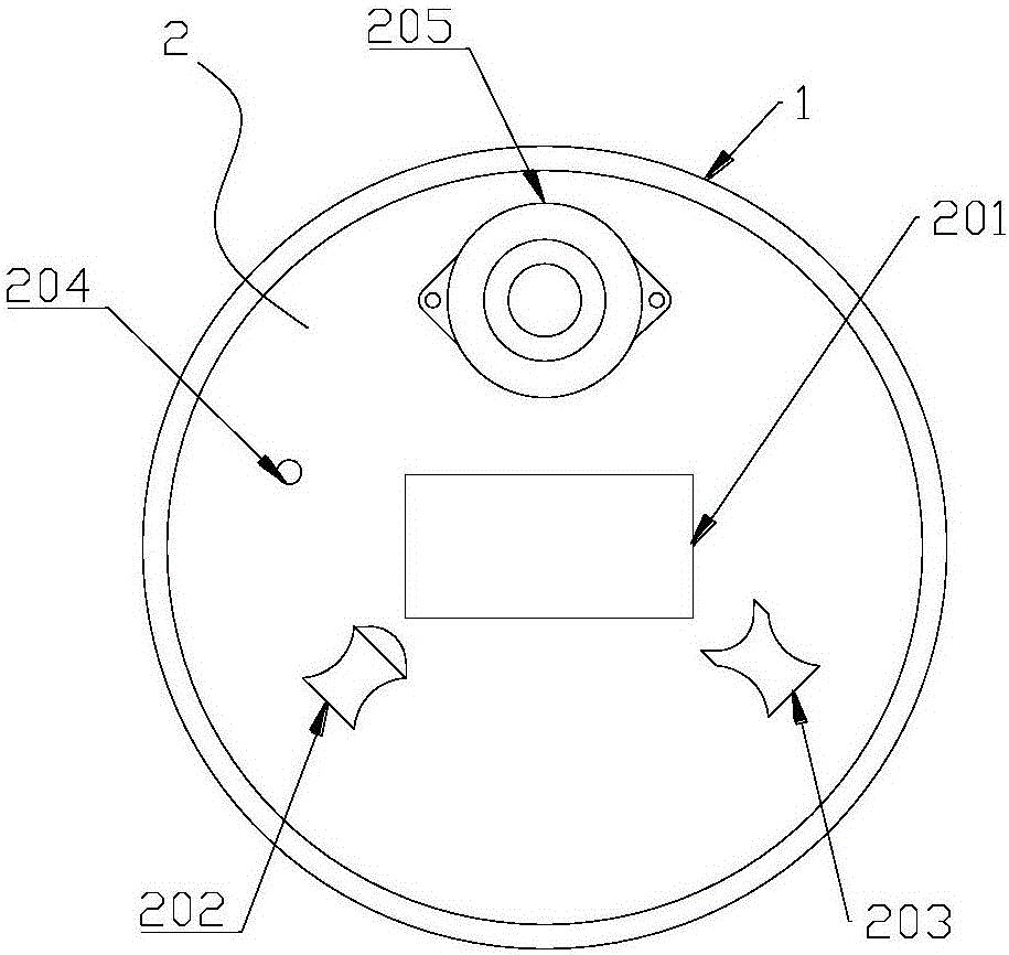 Independent type photoelectric smoke sensing fire alarm device and working method