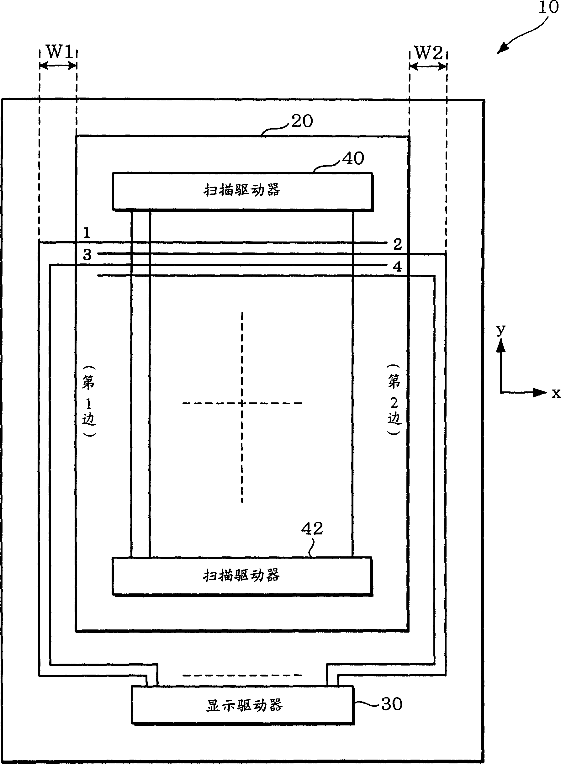 Displaying driver and photoelectric device