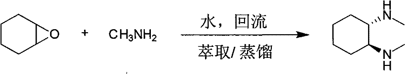 Method for synthesizing (1R,2R)-(-)-N,N-dimethyl-1,2-cyclohexanediamine oxalate