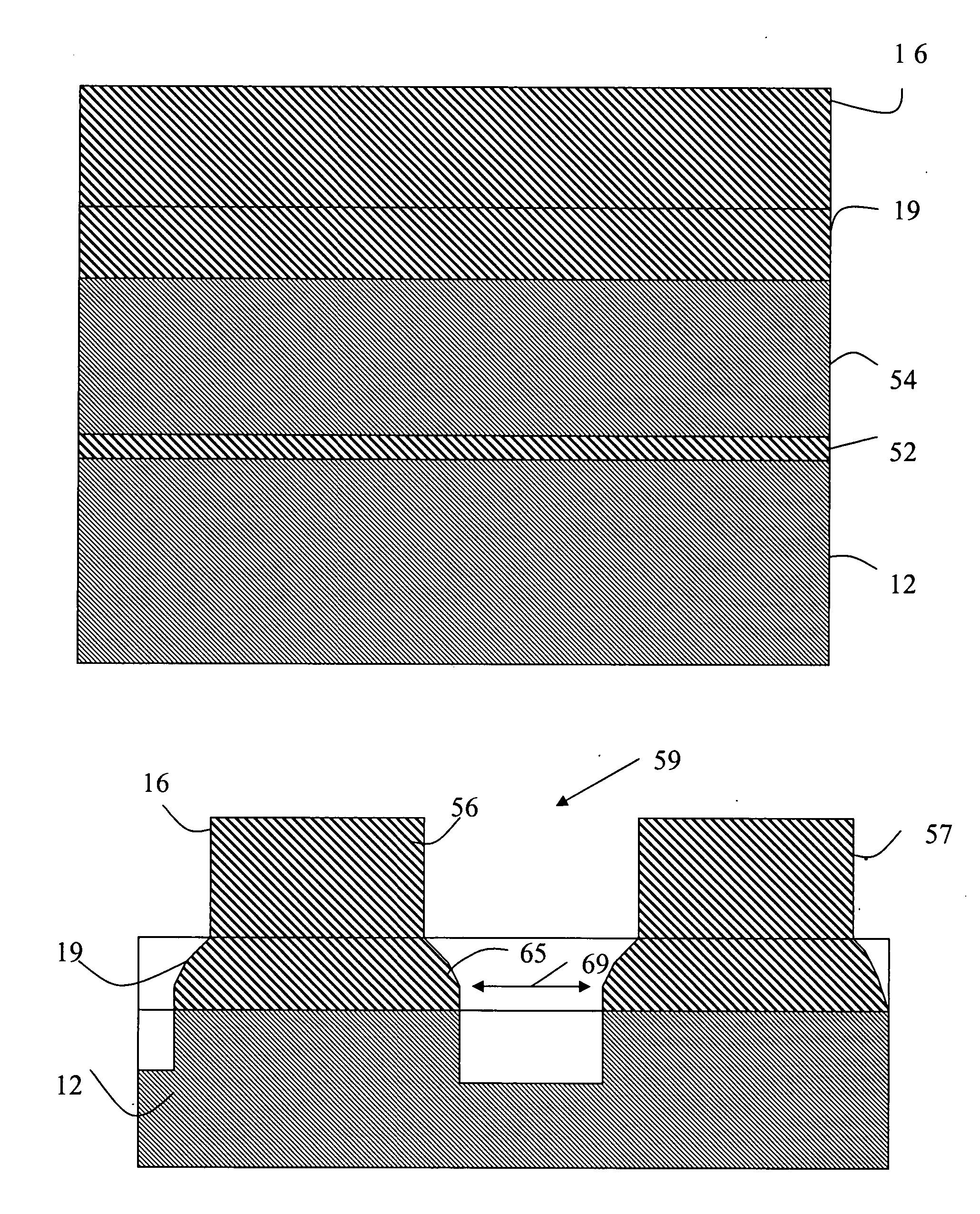 Etch process for CD reduction of arc material