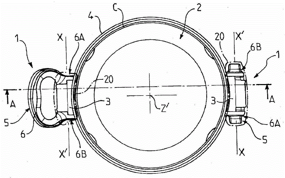 Pivoting handle with retractable lock in hub for cooking utensils