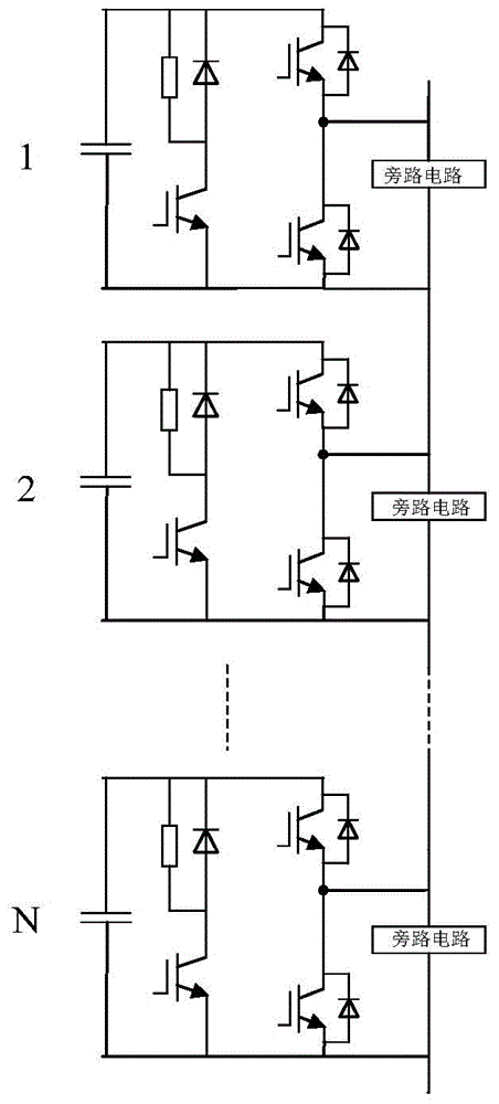 Protection method of cascaded converter