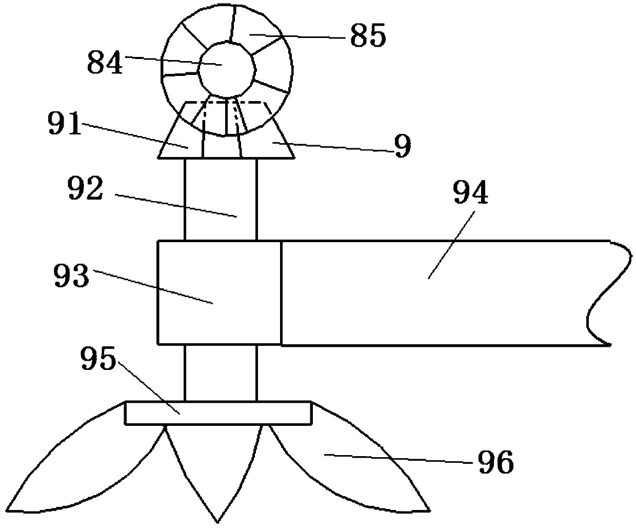 A dust-removing and anti-static LED lamp