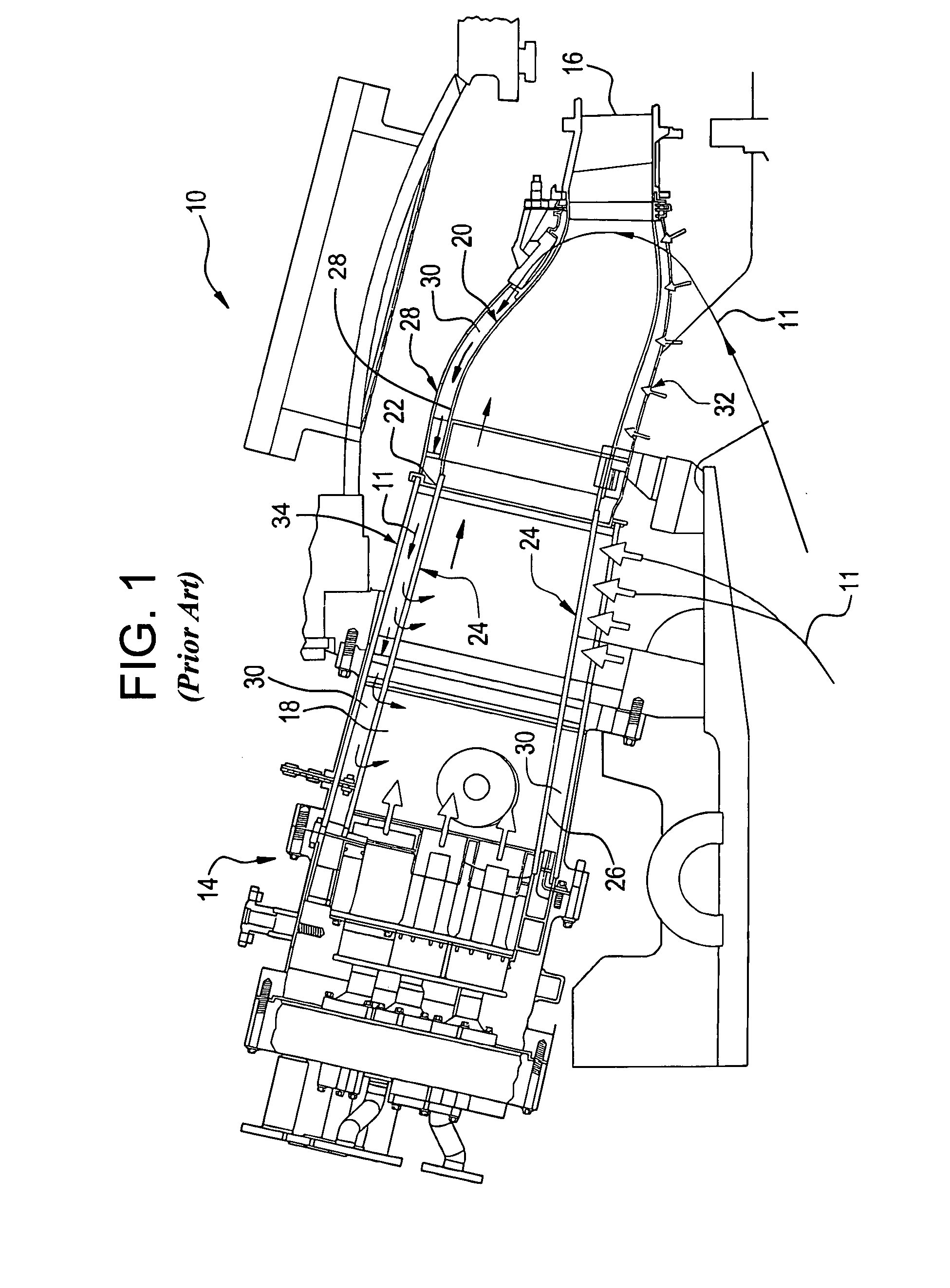 Impingement and effusion cooled combustor component