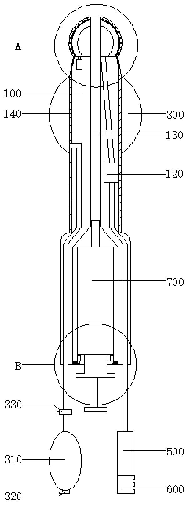 Artificial insemination transplanting device for reproductive medicine