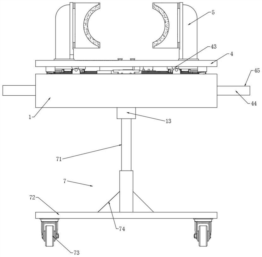 Novel fixator for first-aid traumatic orthopedics department