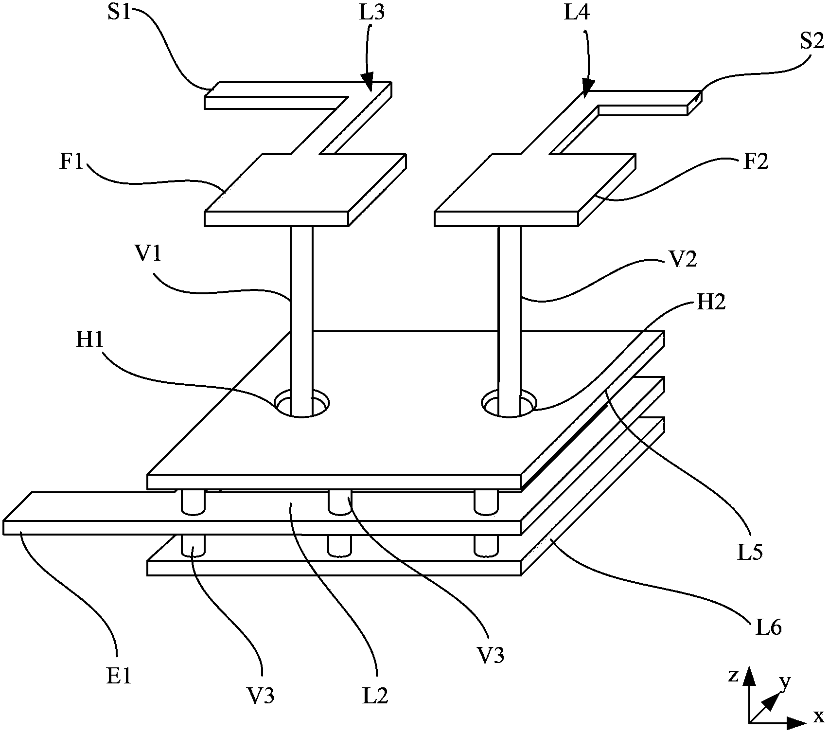 Electromigration test structure