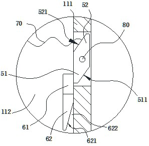 Arch bridge flexible hinge device and arch bridge