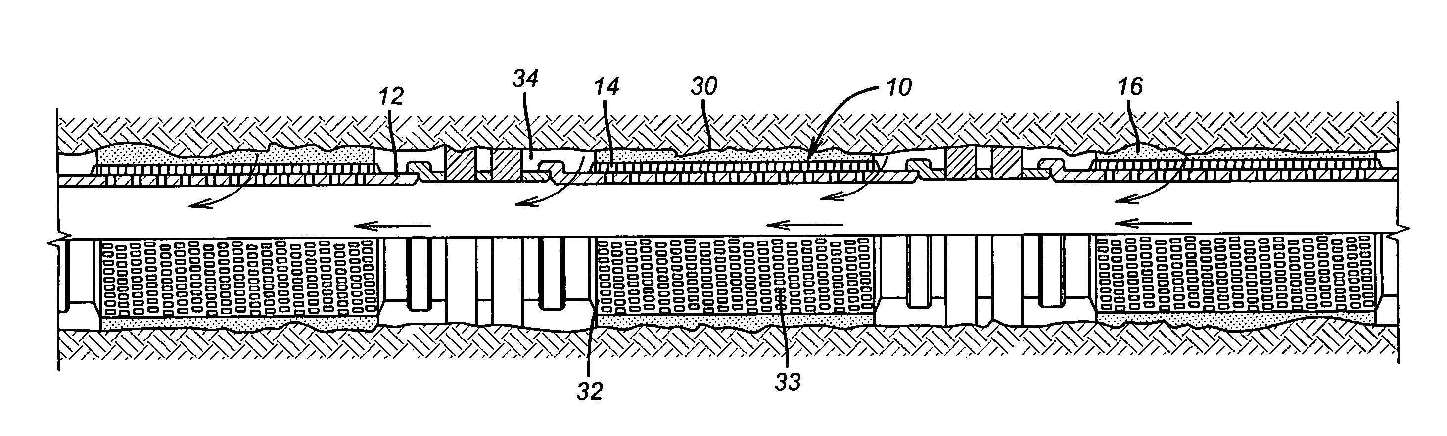 Self-conforming screen