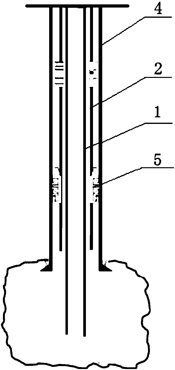 Method for pulling out halogen discharging pipe