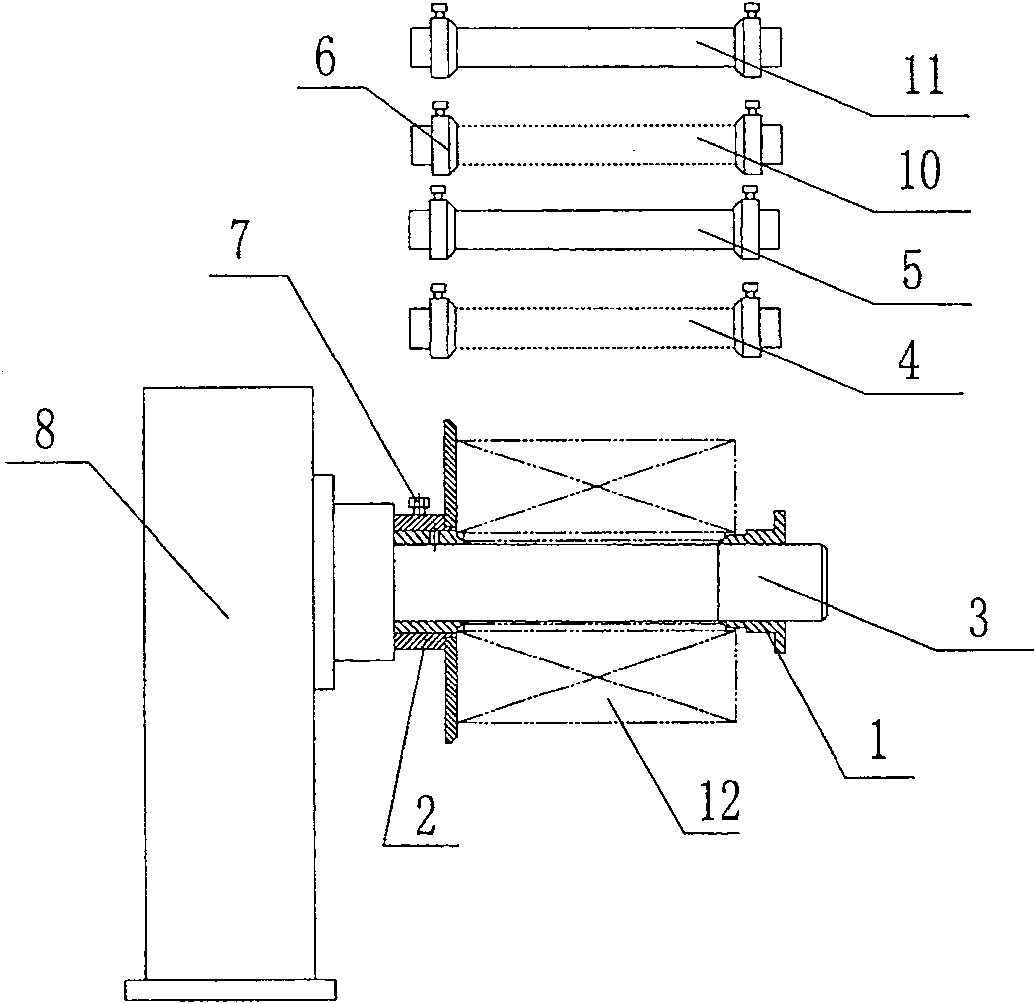Insulating paper combination wind apparatus for transformer and the usage method