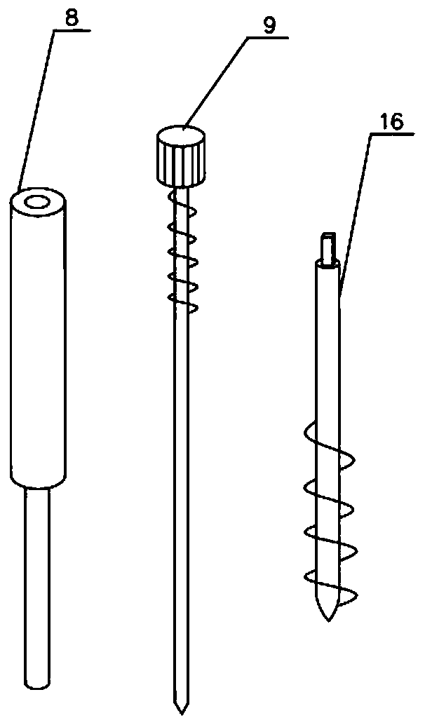 Combined double-node dislocation-minimally invasive retrograde acetabular posterior column screw positioning sight