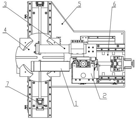 Novel honeycomb ceramic mold slotting device