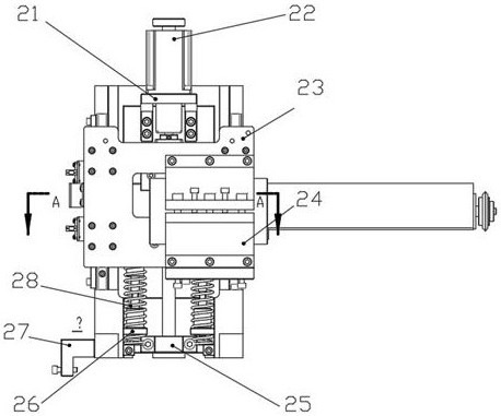 Novel honeycomb ceramic mold slotting device