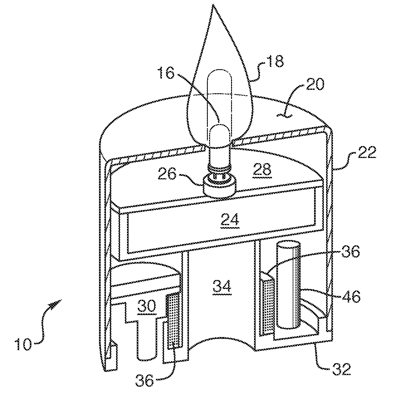 Induction rechargeable electronic candle system