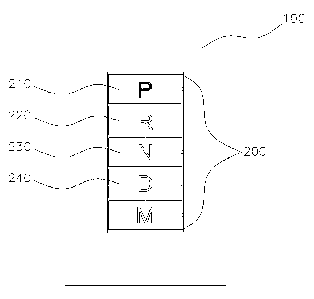 Flap type electronic automatic transmission lever control method