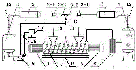 Tunnel-type magnon emulsion breaking process system device