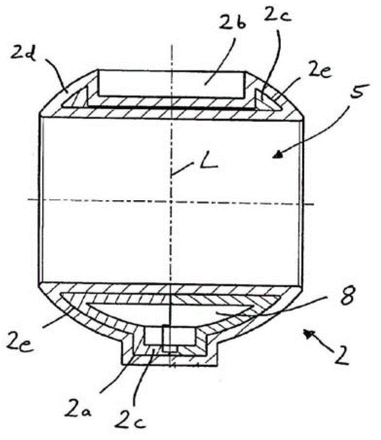 Valve ball made of plastic of ball valve