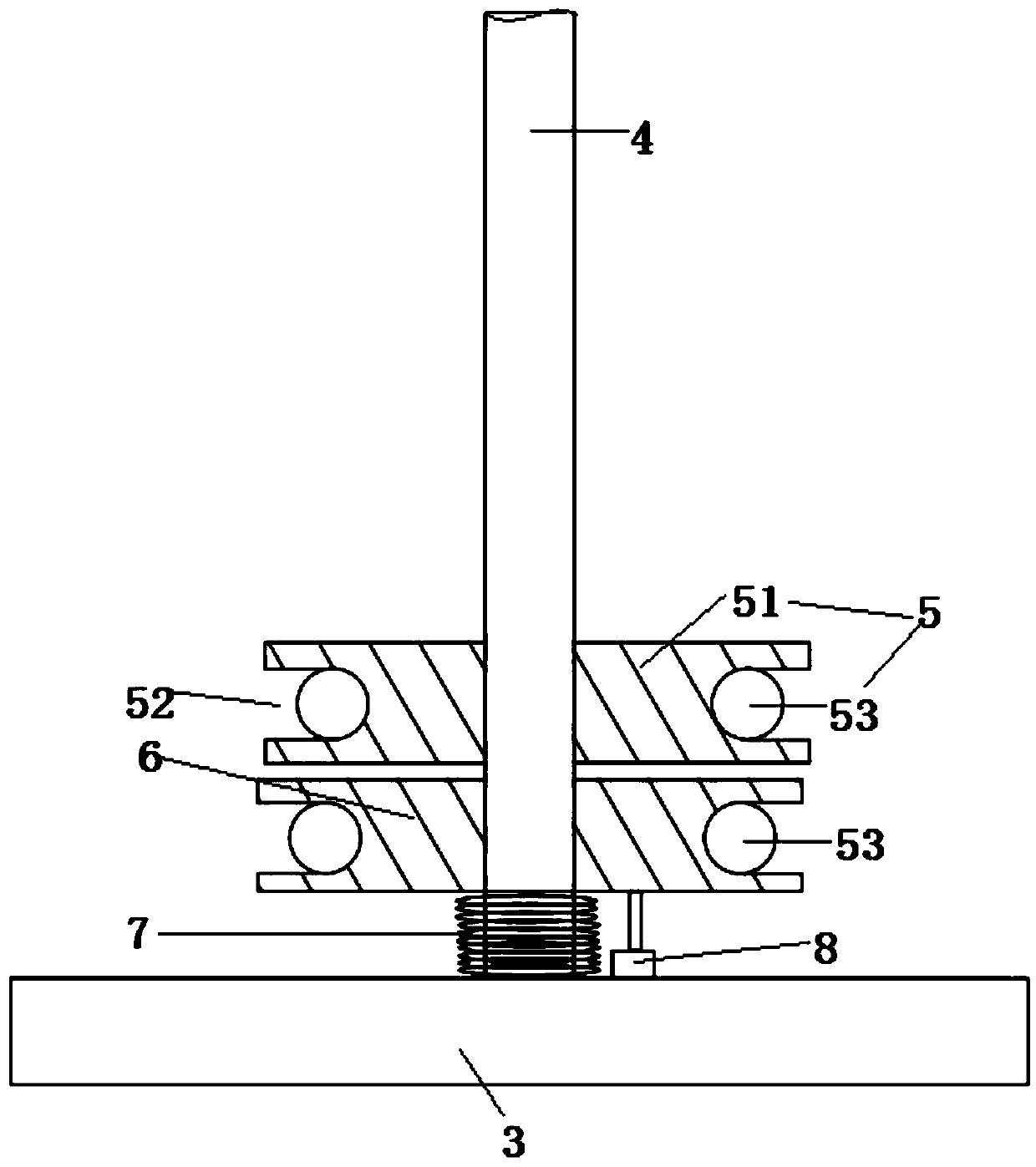 Breeding device and method high in feed utilization rate