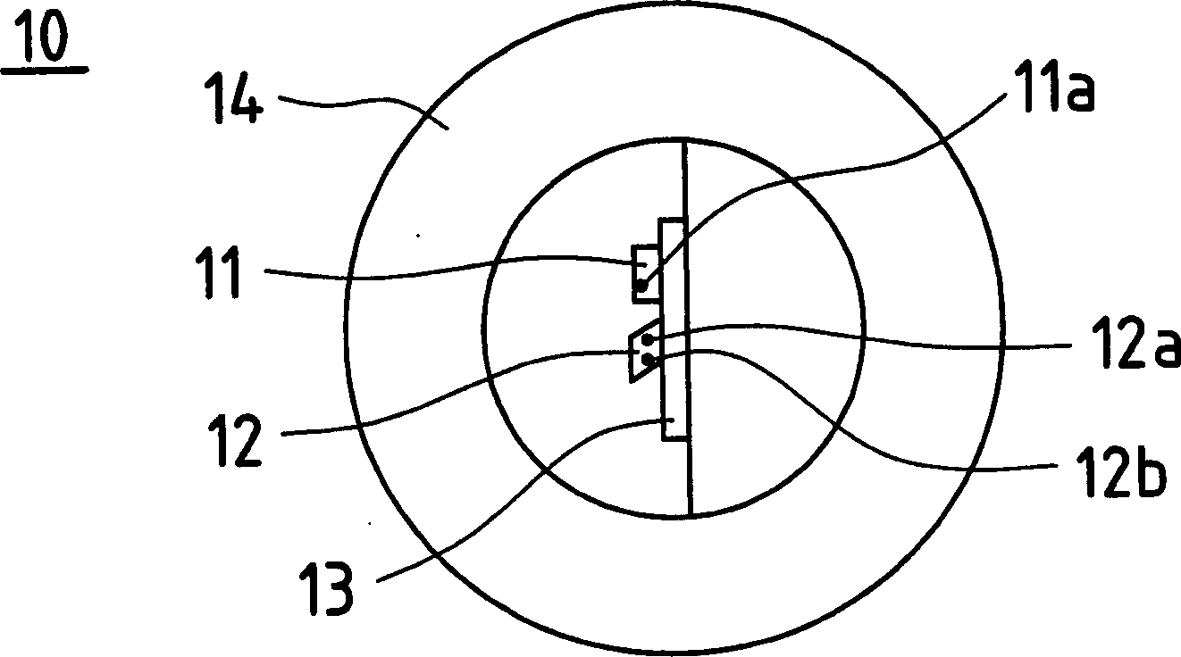 Flash device, camera therewith, semiconductor laser and manufacture thereof
